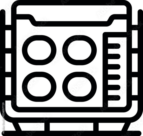 Cryptocurrency mining rig generating digital currency using powerful hardware, representing the process of blockchain technology and financial investment