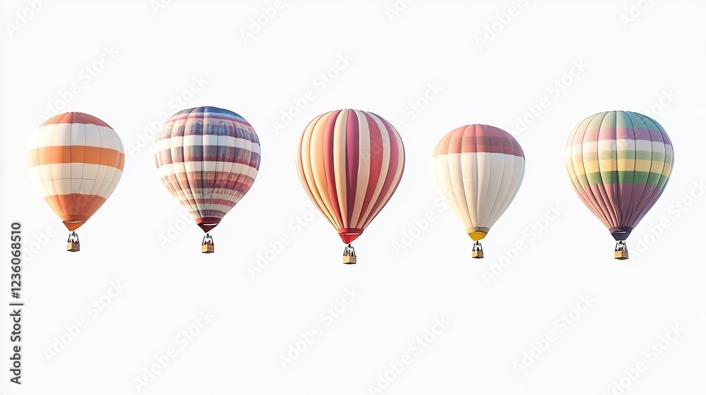 Fototapeta premium Symbol of Balloons: Symbol von mehreren Luftballons,
