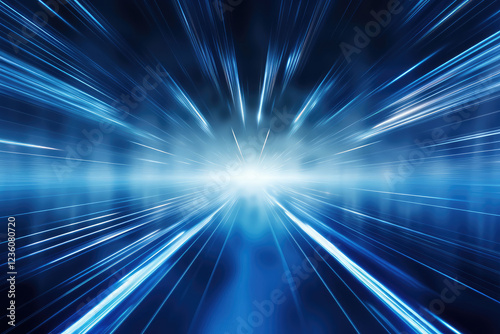 Hyperspace Travel Speed Light Abstract