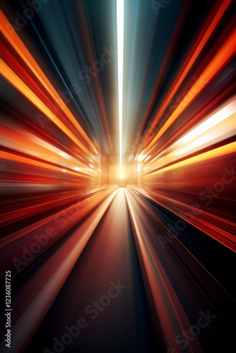 Wallpaper Mural Abstract speed motion on the road with high speed technology background. Torontodigital.ca