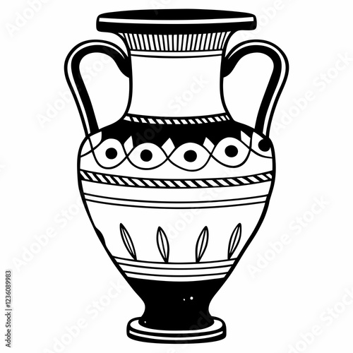 antique greek vase