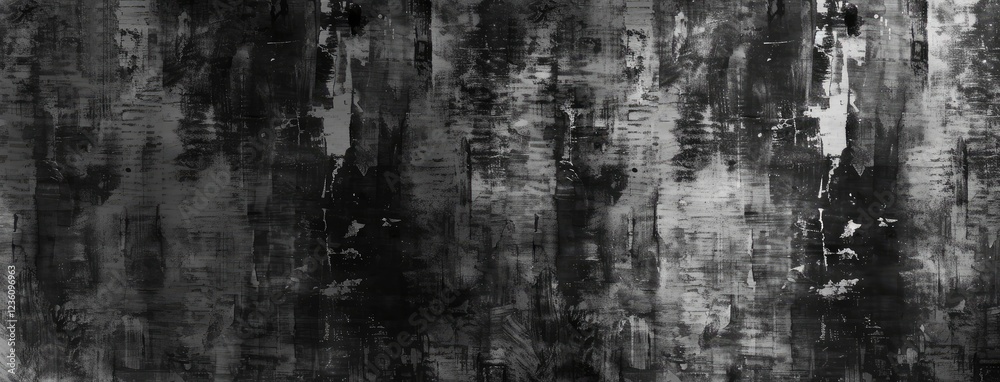Obraz premium Abstract Grunge Black and White Texture