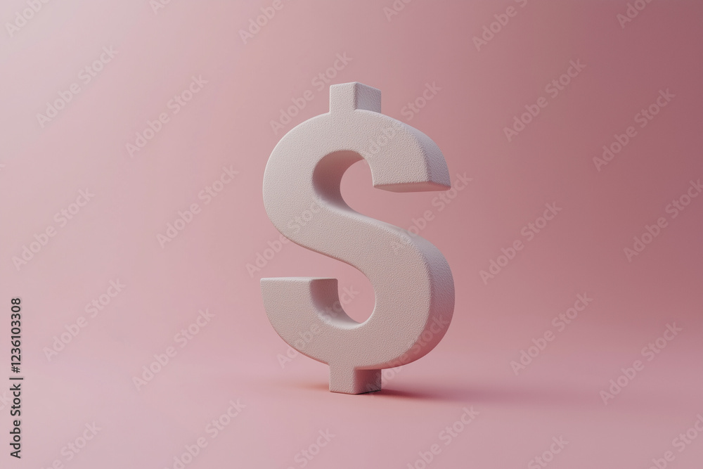 3D render of golden Dollar Currency money icon. Money saving, investment, financeand banking Generative Ai.
3D render of golden Dollar Currency money icon. Money saving, investment, financeand banking Generative Ai.