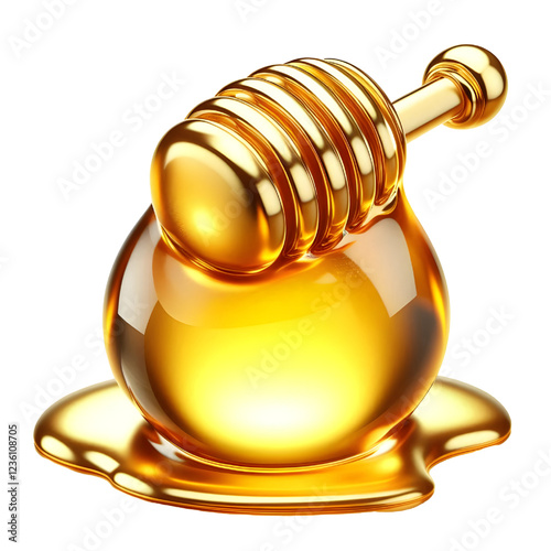 honey flow isolated