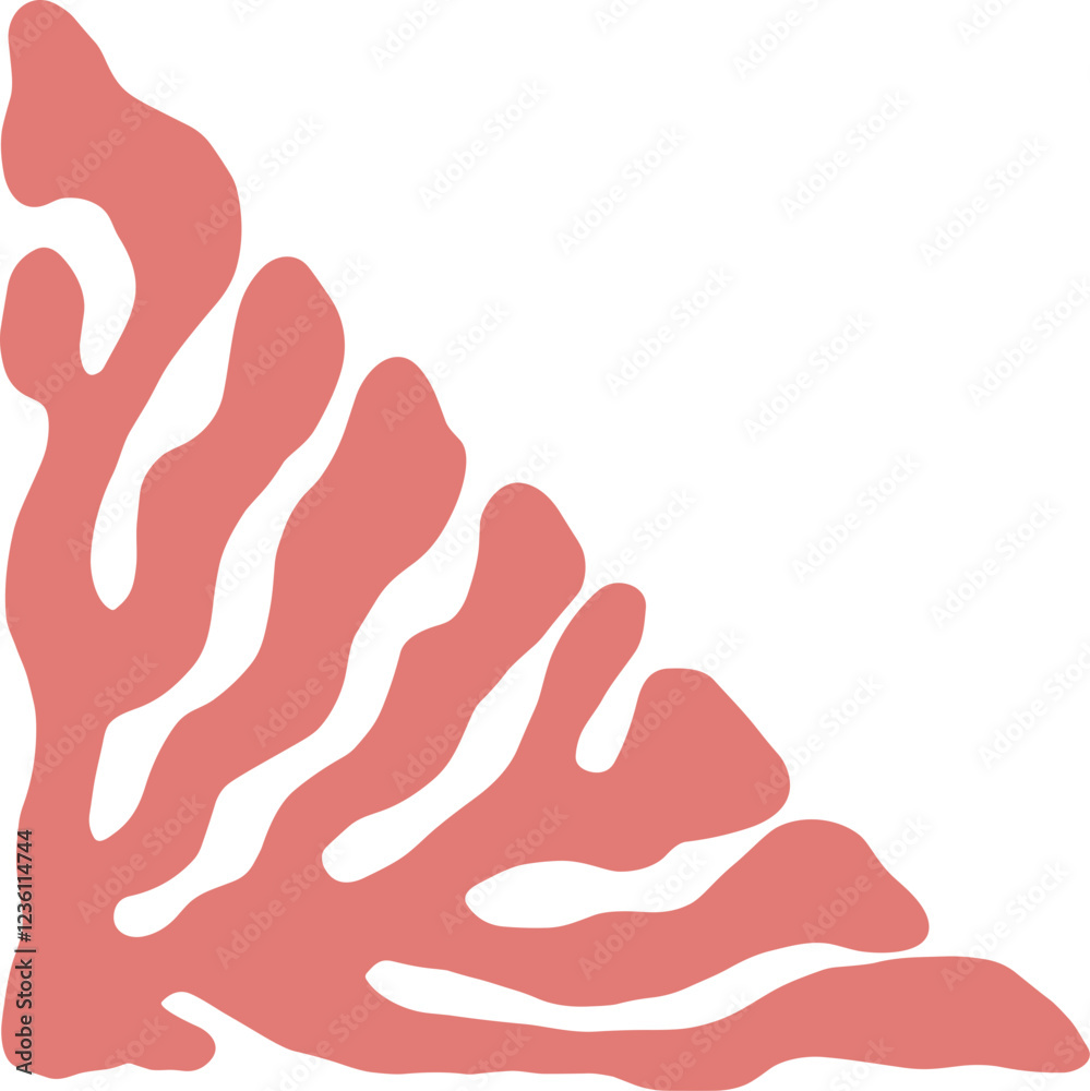 Obraz premium abstract coral reef design element