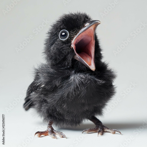 Baby Bird Isolated