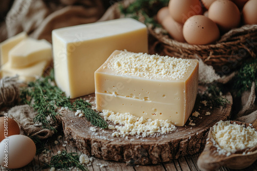 Milk, Cheese And Eggs As In...