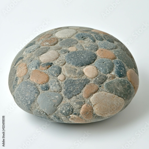 Round Stone Isolated