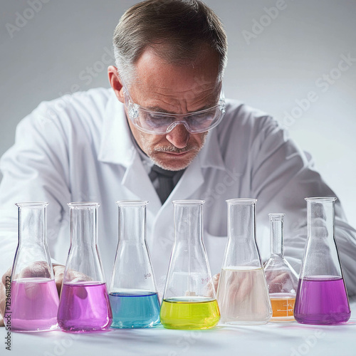 Scientist Isolated