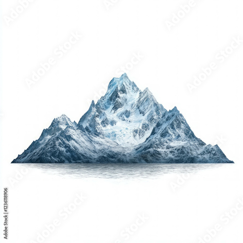 Snow Mountain Isolated