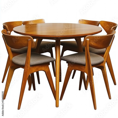 Table And Chairs Isolated