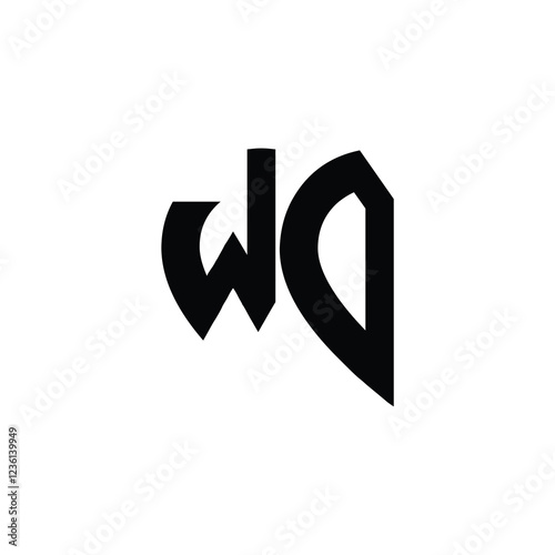 WD monogram logo design letter text name symbol monochrome logotype alphabet character simple logo Free Download WD monogram logo design letter text name symbol monochrome logotype alphabet character simple logo - GFXLoad