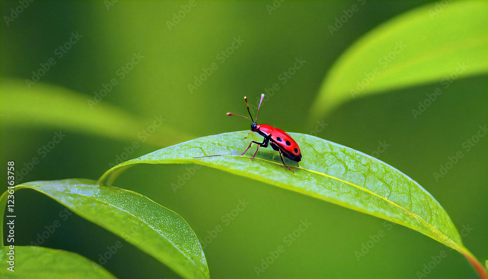 Vibrant Macro Wildlife and Nature Photography  Featuring Insects, Flowers, and Nature’s Greenery – High-Resolution Stock Image