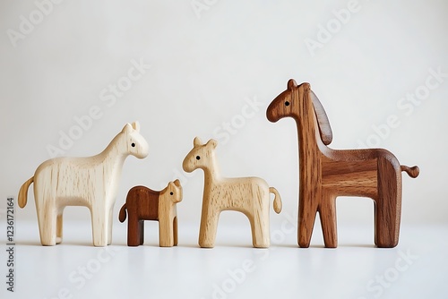 Wooden Animal Toy Set for Sustainable Play photo