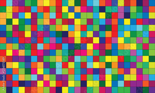 Explore unique minimalist vector background designs featuring colorful squares. Perfect for fresh, modern looks in any project.