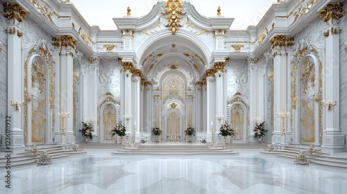 Grand Palace Wedding Ceremony Hall Interior