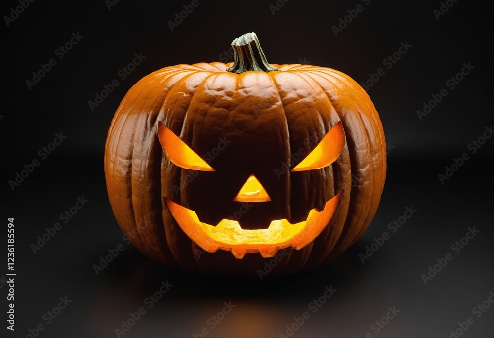 Authentic Jack O' Lantern Glowing on a Dark Background for Halloween 2024 Authentic Jack O' Lantern Glowing on a Dark Background for Halloween 2024