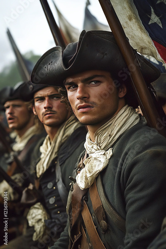 Exploring the intensity of soldiers in the Battle of Long Island during the American Revolution