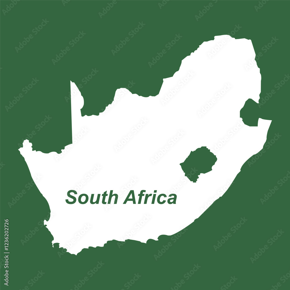 Fototapeta premium South Africa map design