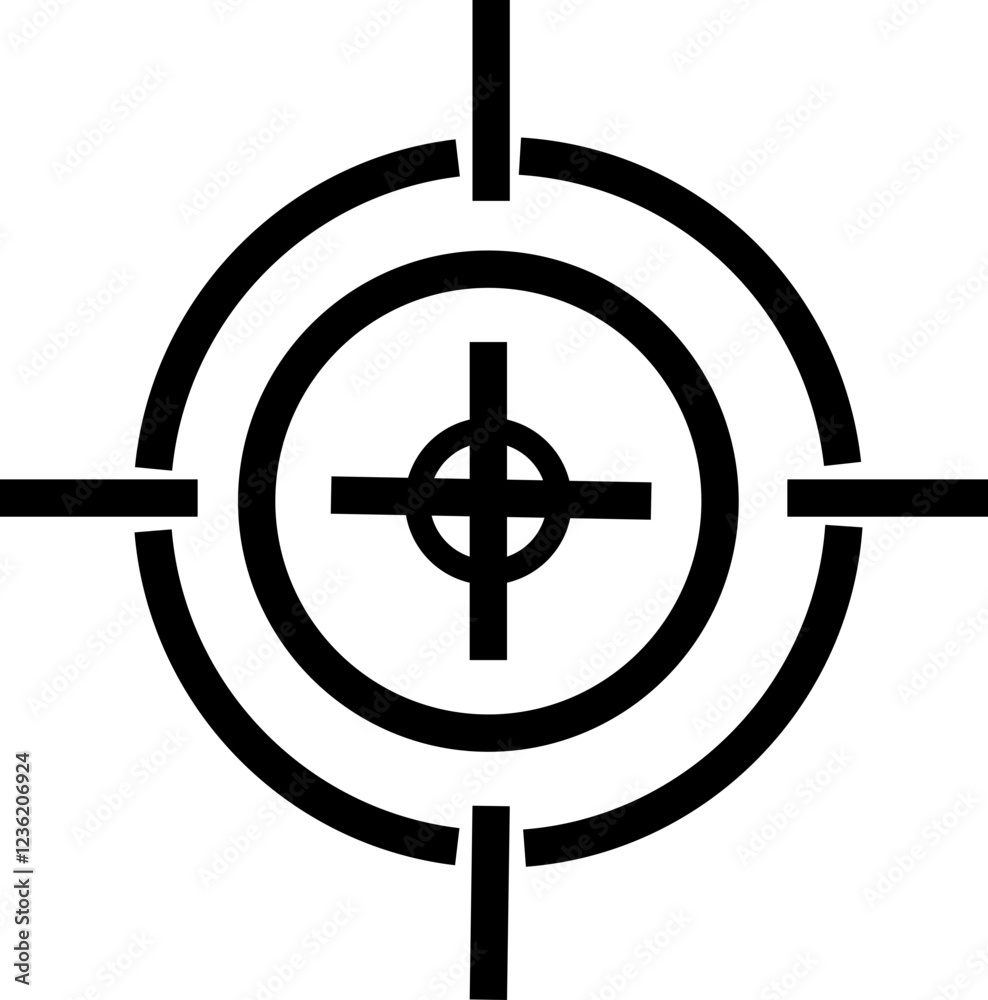 Target and aim icon , bullseye vector, crosshair precision, accuracy, and focus icon for aiming, archery, shooting, or navigation style modern graphic elements, isolated on transparent background, Target and aim icon , bullseye vector, crosshair precision, accuracy, and focus icon for aiming, archery, shooting, or navigation style modern graphic elements, isolated on transparent background,
