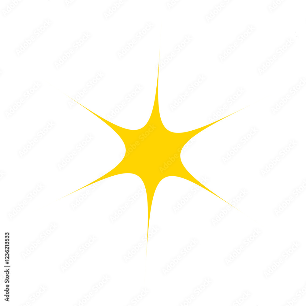 Sparkle and Shine Yellow Icons on Transparent Background. Perfect for Social Media and Business Graphics Sparkle and Shine Yellow Icons on Transparent Background. Perfect for Social Media and Business Graphics