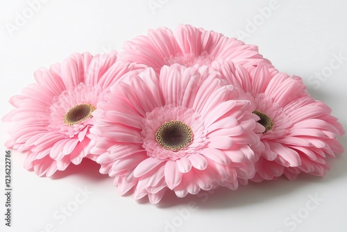 Pink Flowers on Table