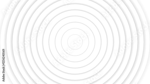 Abstract radio waves icon background. Radio waves circle background illustration.