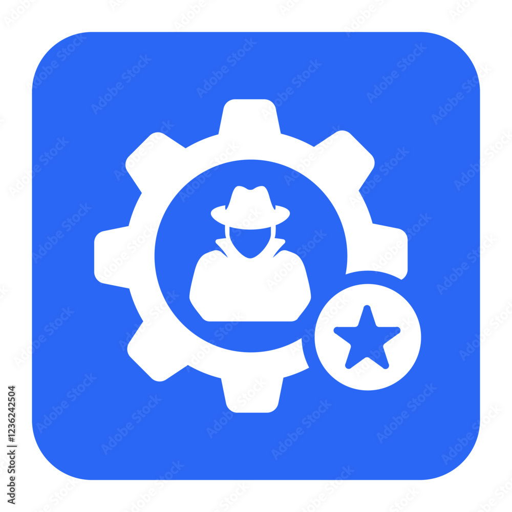 Cybersecurity User Authentication Icon, Secure Access, Identity Verification Cybersecurity User Authentication Icon, Secure Access, Identity Verification
