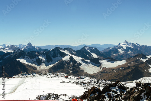 winter mountain landscape