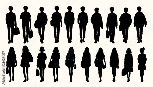 A detailed black-and-white illustration of traditional Korean students in historical attire, studying and interacting.