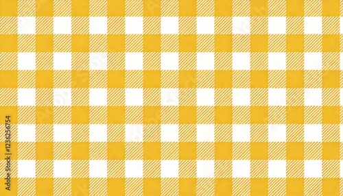 シームレス　テクスチャ　パターン　チェック　橙