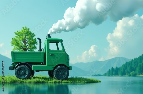 An ESG icon concept highlights the connection between environment, society, and governance in sustainable and ethical business practices.