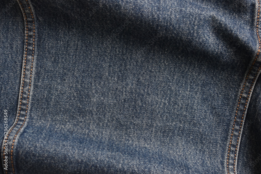 seam of blue denim texture background, jean fashion style seam of blue denim texture background, jean fashion style