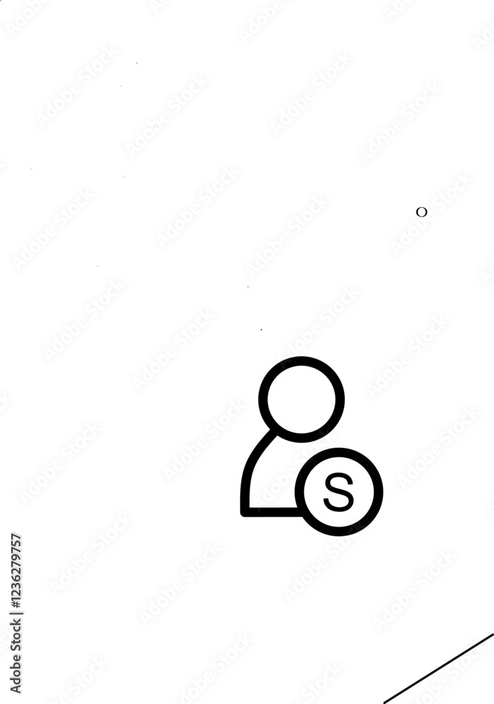 Human and dollar coi. Sign icon vector on white background,himan and dollar sign icon for template,web,app and banner Human and dollar coi. Sign icon vector on white background,himan and dollar sign icon for template,web,app and banner