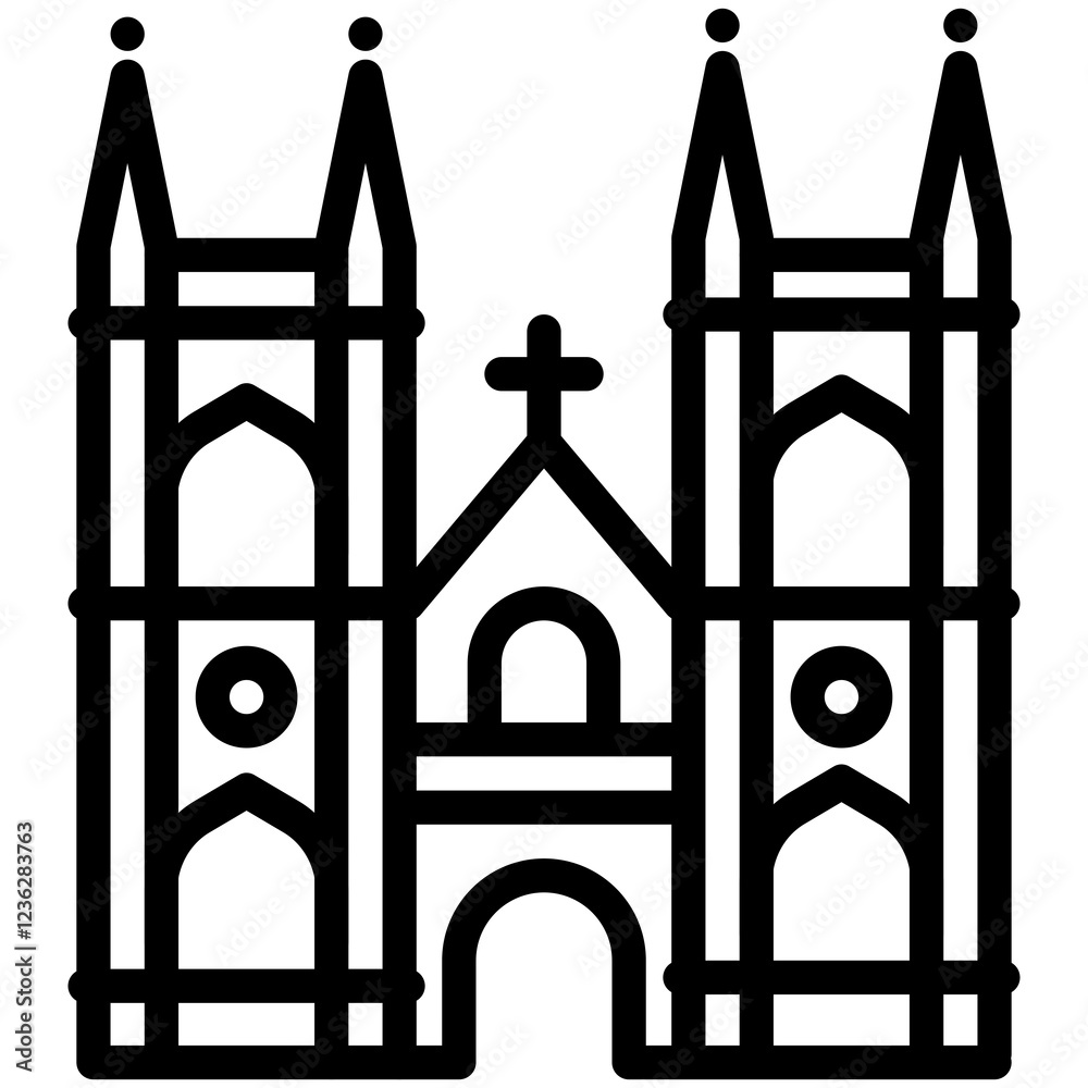 Westminister Abbey Icon
