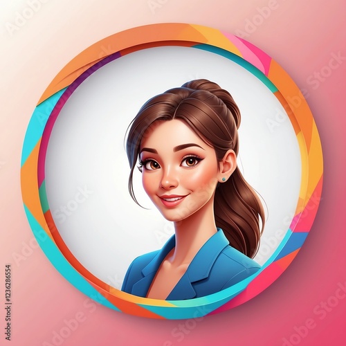 Professional 3D Avatar Icon, Realistic Yet Playful Character Design