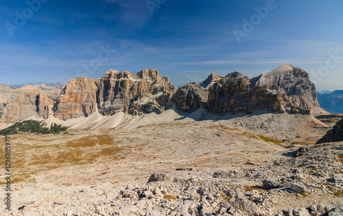 Lagazuoi Fanesgruppe Dolomites Kaiser Jäger via ferrata photo