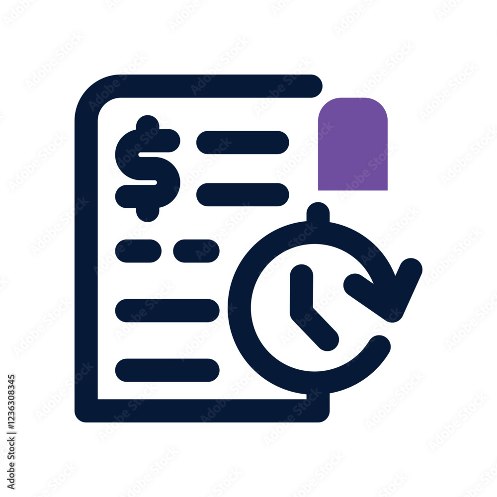 transaction history dual tone icon. vector icon for your website, mobile, presentation, and logo design. transaction history dual tone icon. vector icon for your website, mobile, presentation, and logo design.