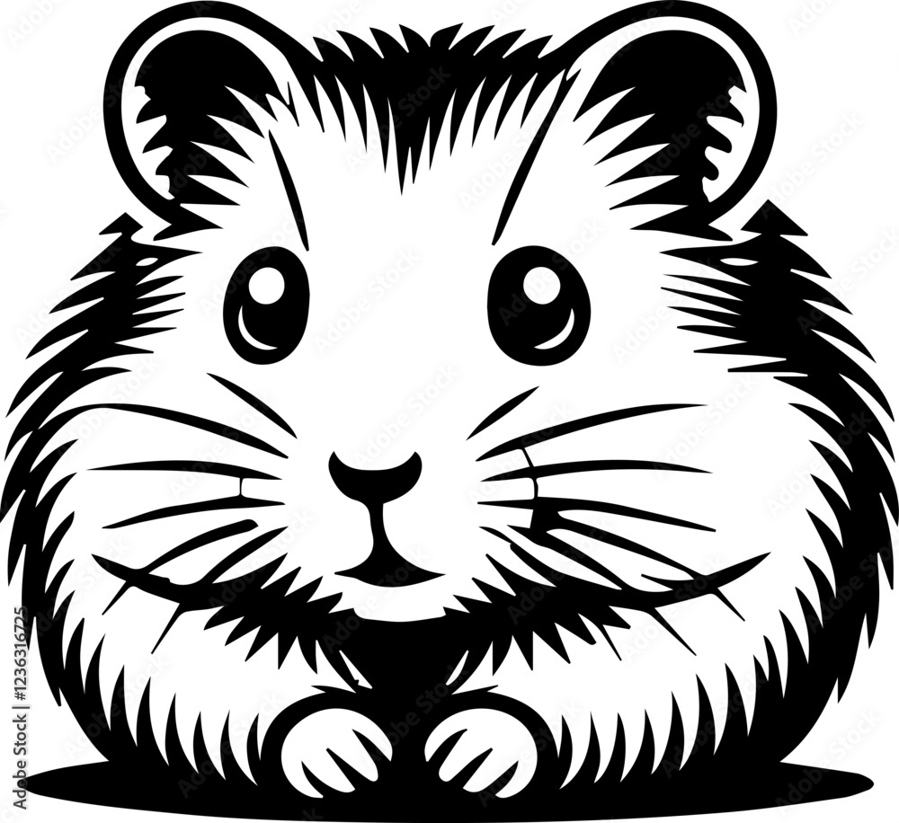 Obraz premium Hamster icon 