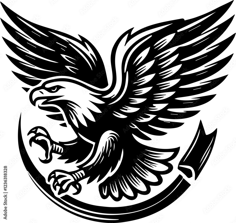 Obraz premium eagle icon