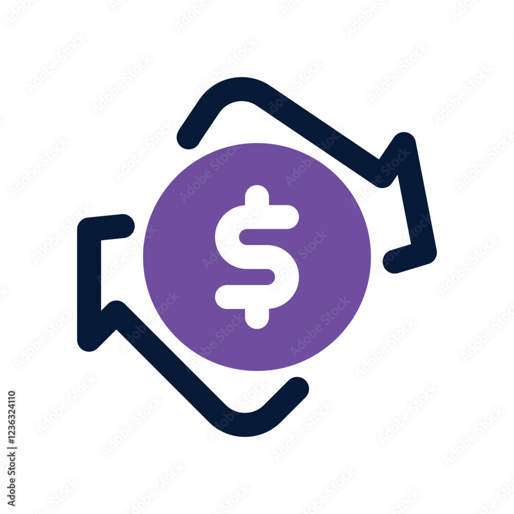 money transfer dual tone icon. vector icon for your website, mobile, presentation, and logo design. money transfer dual tone icon. vector icon for your website, mobile, presentation, and logo design.