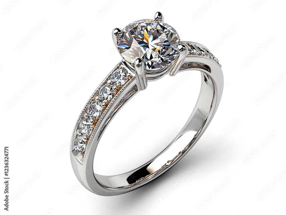A luxurious diamond ring featuring intricate gem details and brilliant sparkle, symbolizing elegance, sophistication, and timeless beauty. A luxurious diamond ring featuring intricate gem details and brilliant sparkle, symbolizing elegance, sophistication, and timeless beauty.