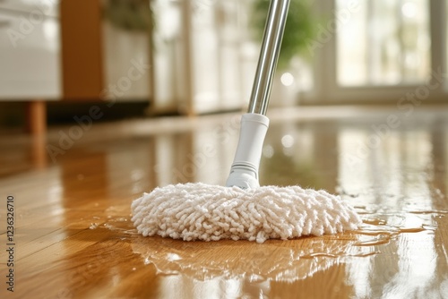 A high-quality dust mop for maintaining the beauty of your hardwood floors.