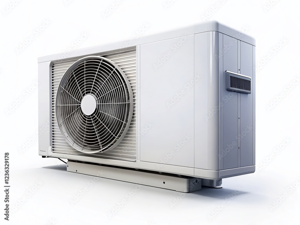 Air Conditioner Unit with Clean Background Air Conditioner Unit with Clean Background