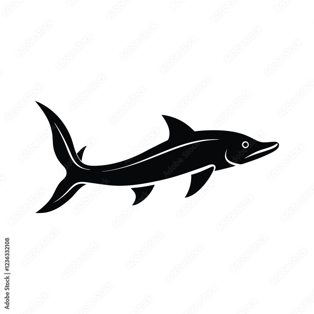 Obraz premium shark vector illustration