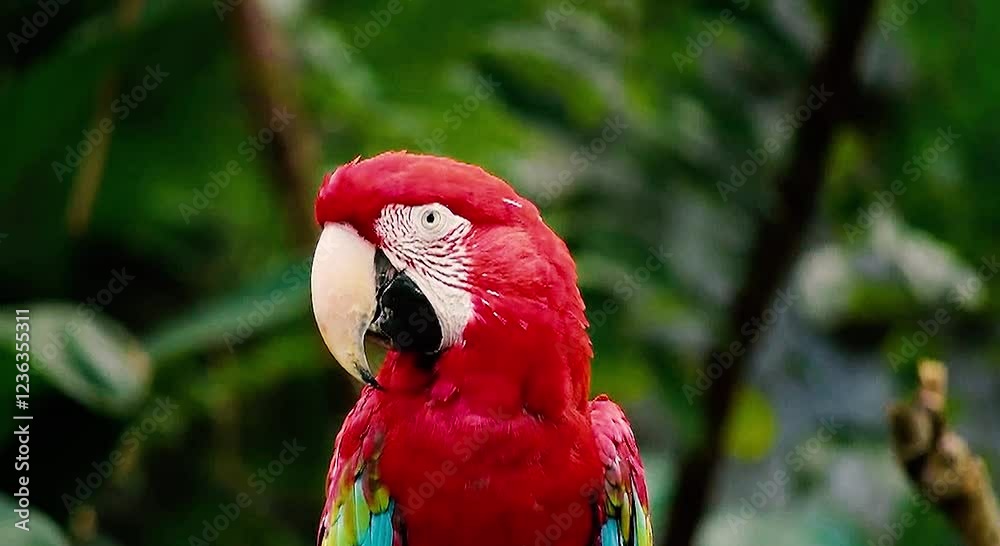 red parrot red parrot
