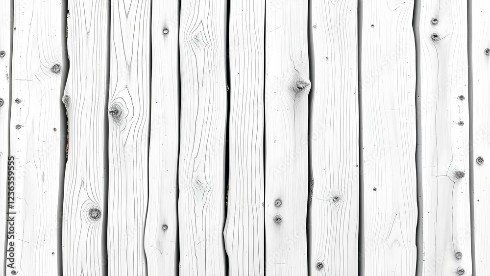 Fototapeta premium White Wooden Texture Background