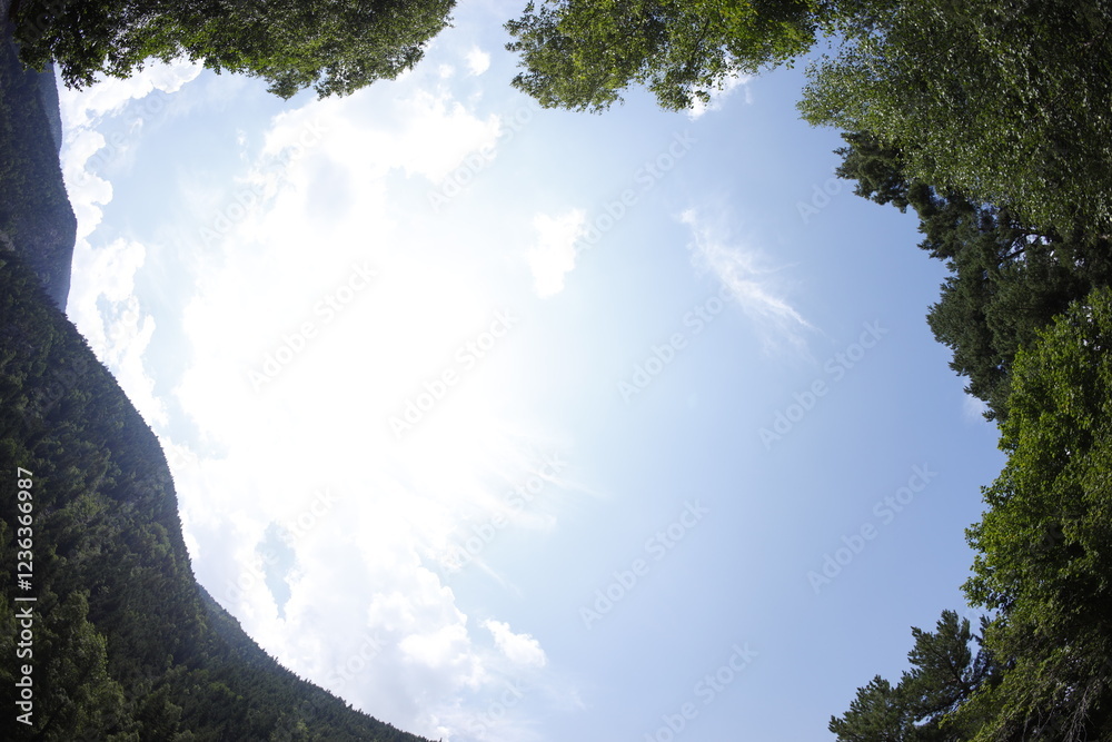Fototapeta premium Summer Hike in Andorra, Pyrenees mountains