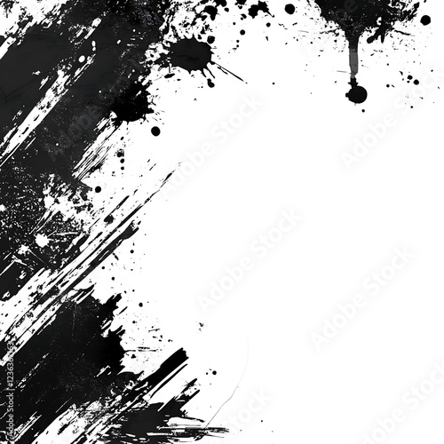 PNG Colorful Frame Against Transparent Background for Artistic Designs, Photo Borders, or Creative Project Presentations
