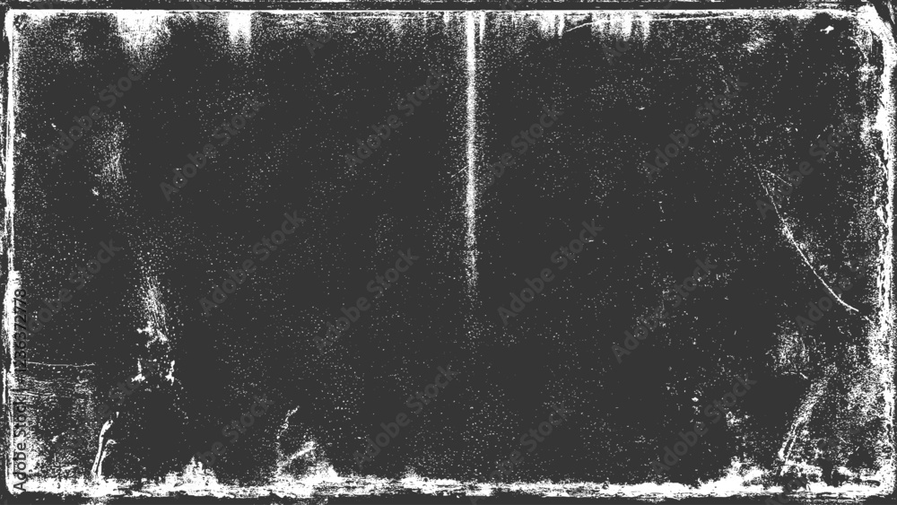 Black and white grunge. Distress overlay texture. Abstract surface dust and rough dirty wall background concept. Worn, torn, weathered effect. Vector illustration, EPS 10.